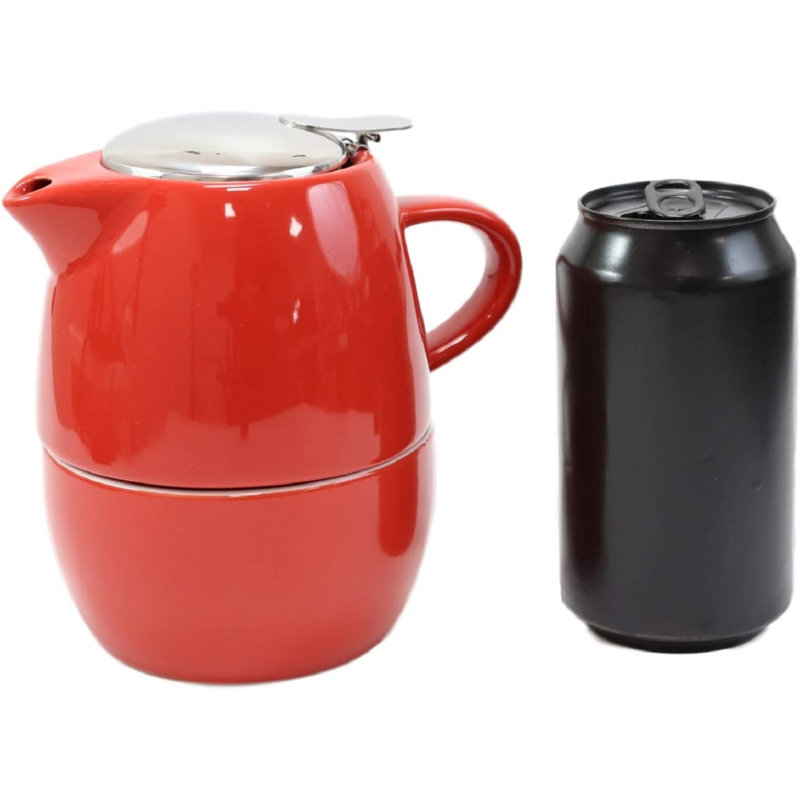 Ensemble de thé Zailie, Rouge