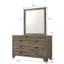 Ensemble de chambre à coucher à panneau 5-2 Jomira-816922686