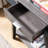 Modern Hallway Display Table with Drawer and Shelves