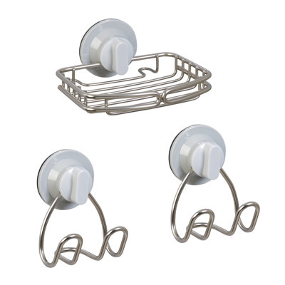 Ensemble d'accessoires de salle de bain 3 pièces en acier inoxydable