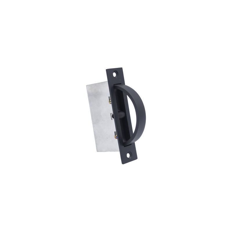 Pocket Door Edge Pull, Satin Black