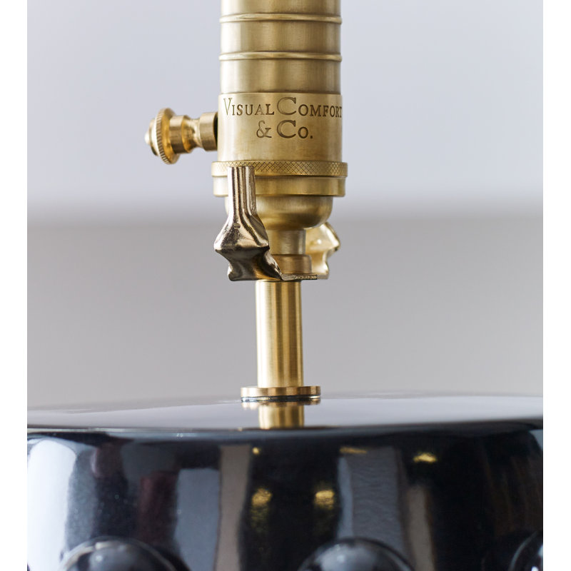 Kelly Wearstler Linden Medium Lamp, Black