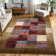 Rustic Colour Block Checkered NonSlip Indoor Runner or Area Rug