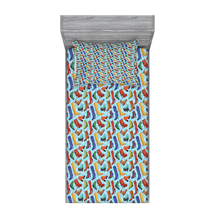 Microfiber Sheet Set, Twin XL Sheet Set with Fitted Sheet