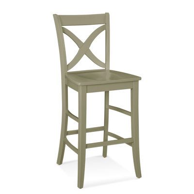 Hues Solid Wood Stool