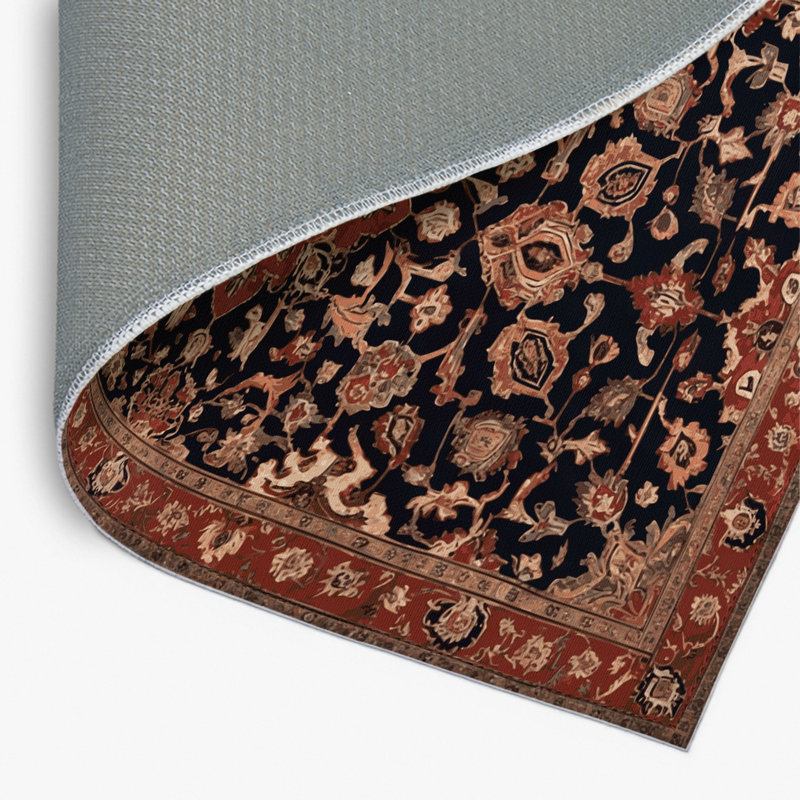 Tapis d'intérieur et d'extérieur brun Persian, Rectangulaire 2 pi x 3 pi