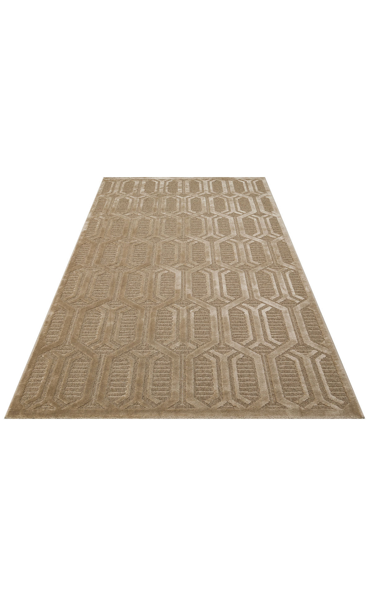 Dean 3' x 5' Indoor/Outdoor Beige Carpet Door Mat/Rug