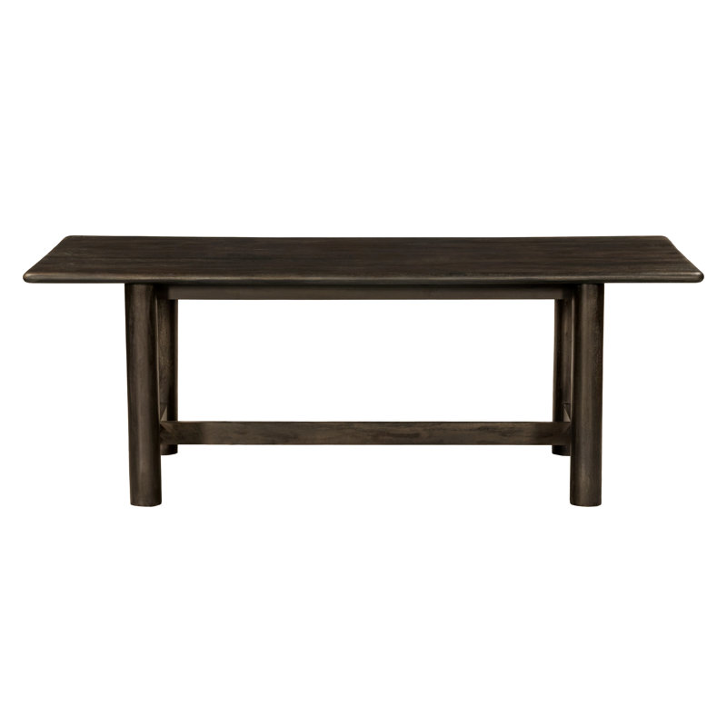 Table de salle à manger rectangulaire brun Ivoire, Brun