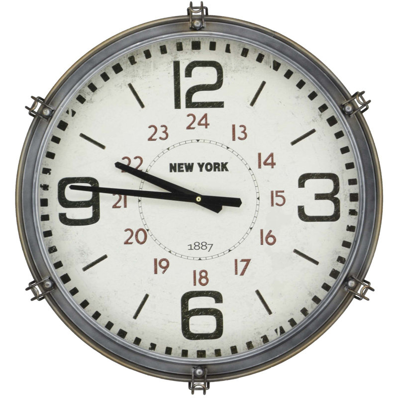 Argjent Metal Wall Clock