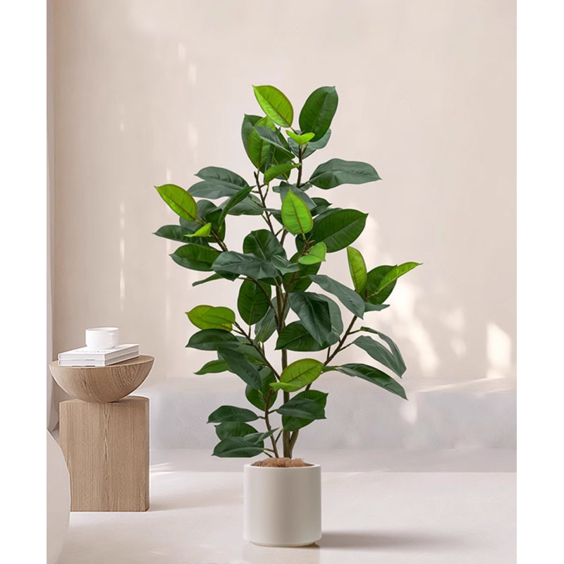 Décoration d'hévéa verte