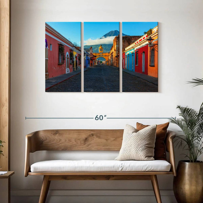 Sebbie Street à Antigua, H 28 po x l 45 po