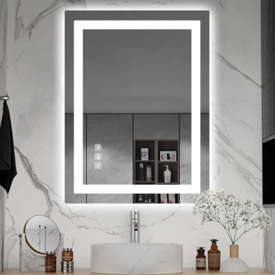 Miroir de salle de bain Keyshauna