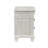 Izaguirre Wood 3-Drawer Nightstand In Gray