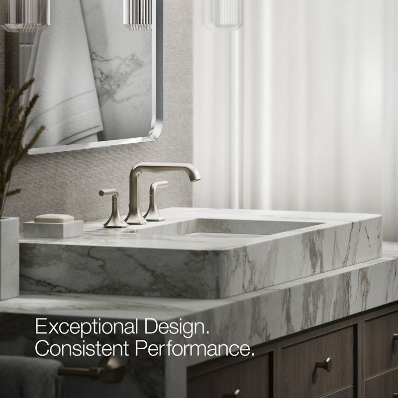 Occasion Single Hole Bathroom Faucet, Vibrant Brushed Nickel