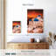 Aime, coucher de soleil sur Santorin-108449047