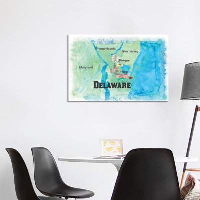 Delaware Travel by Markus & Martina Bleichner - Wrapped Canvas Print