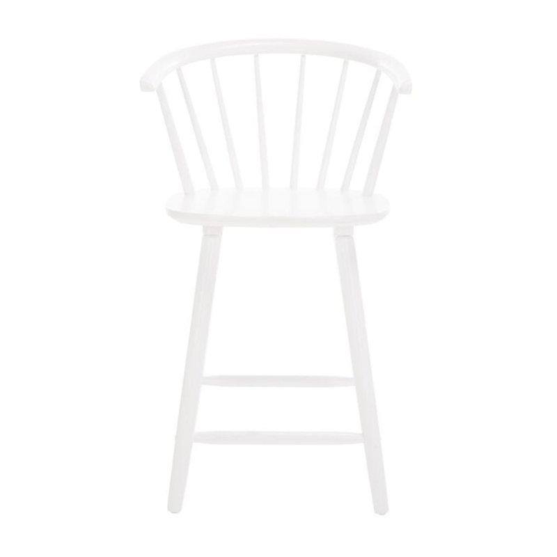Tabouret de comptoir 24 po Blanchard, Blanc