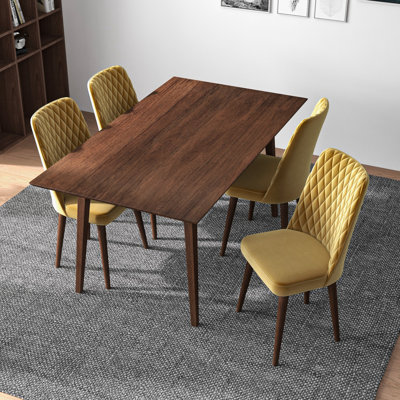 Keevis 4 - Person Dining Set