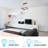 1 - Light Natural LED Unique/Statement Pendant
