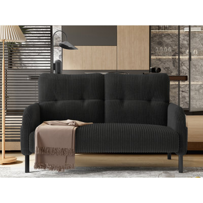 47" Wide Round Arm Loveseat