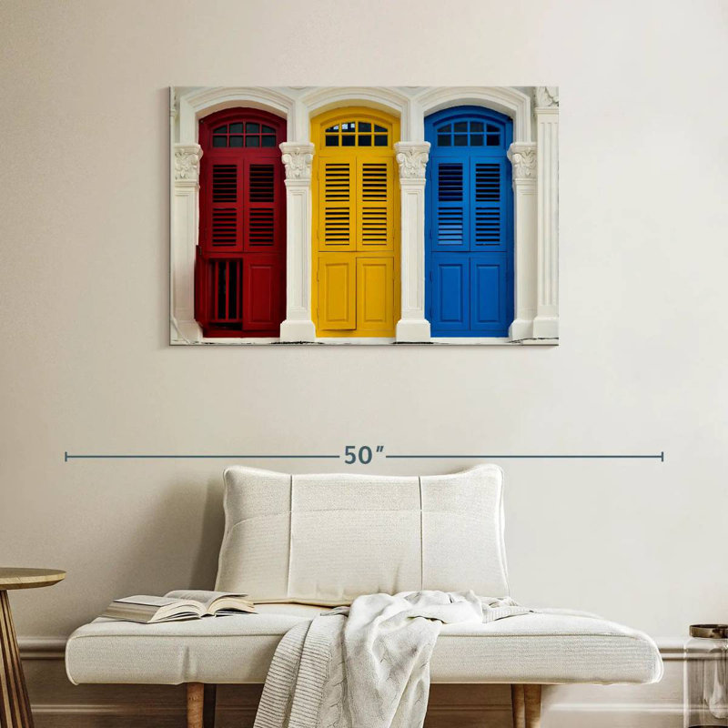 Portes singapouriennes Lilie, H 26 po x l 39 po