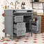Clista Bathroom Vanity with Top Sink and 2 Drawers and a Tip-out Drawer-1074704929