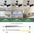 28' Ceiling Fans With Lights And Remote/App Control, Low Profile Ceiling Fans With 5 Reversible Blades 3 Colors Dimmable 6 Speeds Ceiling Fan For Bedroom Kitchen-20776116