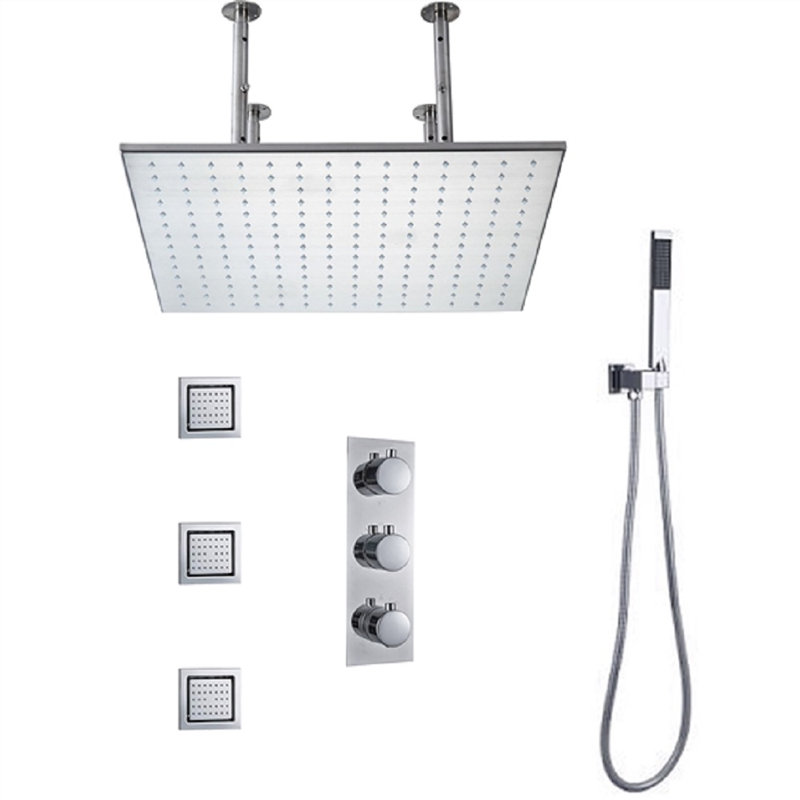 Rain Dual Shower Head 2.5 GPM GPM