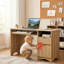 Bureau double caisson cannelé Neeru-1820166480-1842483189