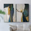 ABSTRACT Series DCXI - Toile tendue avec châssis de qualité supérieure - Prêt à être accroché-108954788
