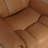 Swivel Glider With Recliner Function With Manual Adjustable Headrest And Footrest In Oslo Antelope-1275553612
