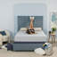 Matelas en mousse viscoélastique gélifiée moelleux 9 pouces Serta-97438289