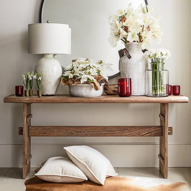 Console American Country, H 29,9 po x l 63 po x P 15,7 po
