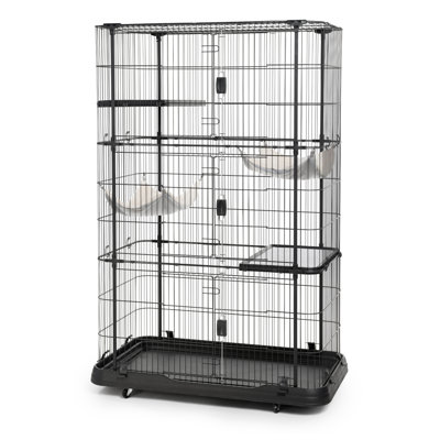 Cage à chat avec hamacs Elmo