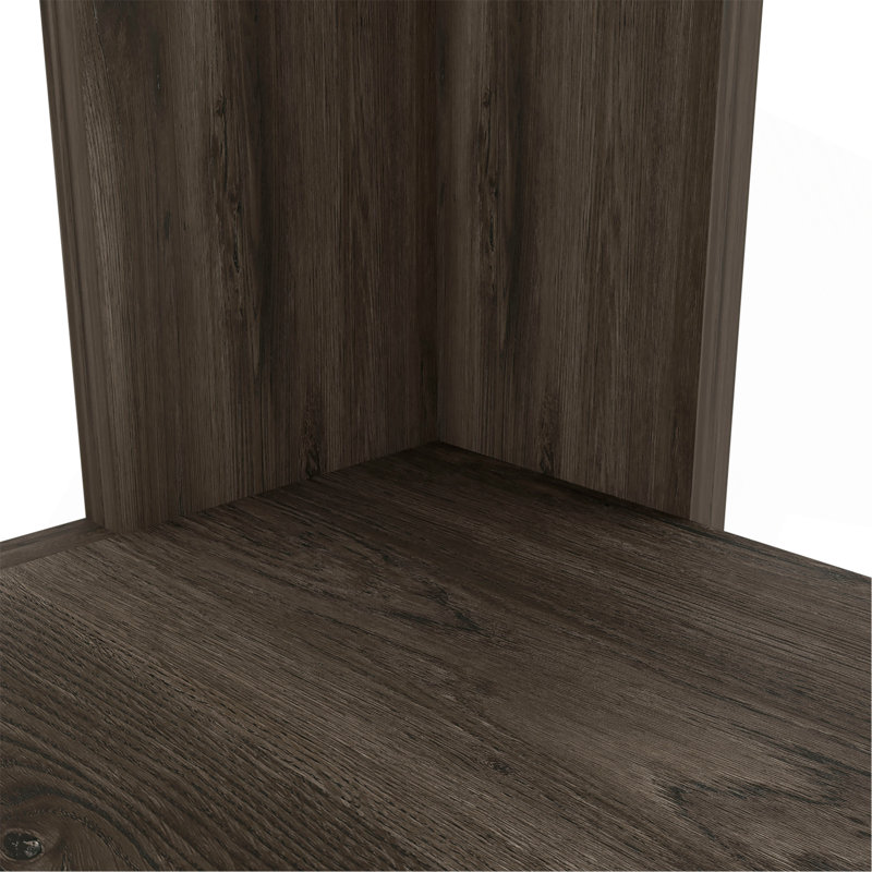 Delos Kitchen Island, Four Legs, Three Shelves