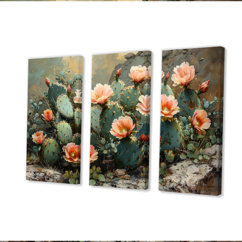 Caelan "Caelan" 3 pièces, H 28 po x l 36 po, Toile tendue