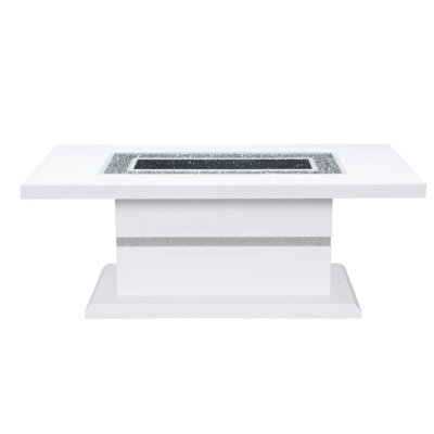 Modern Coffee Table With Glitter Detailing