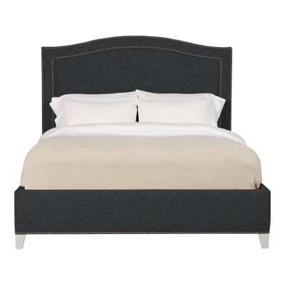 Caroline/Casey Queen Upholstered Low Profile Panel Bed