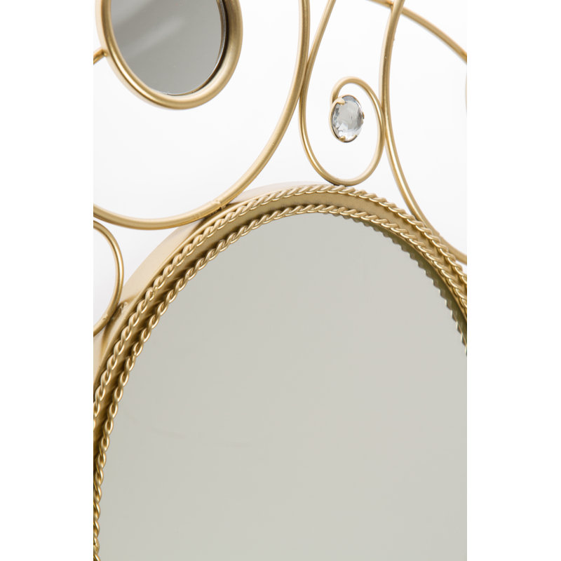 Coombs Metal Flat Wall Mirror