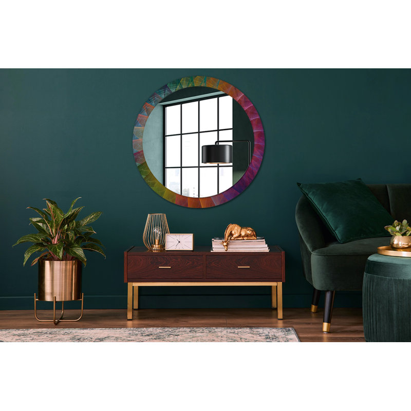 Huldar Glass Flat Wall Mirror