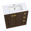 Ensemble de meuble-lavabo simple 30 po avec comptoir Adonia-898473146-898473093