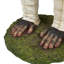 Statue de singe golfer