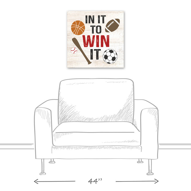 Walt Sports Canvas Art, 24" H x 24" W x 1.25" D