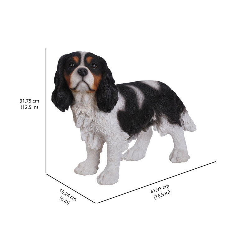 Figurine pour chien épagneul king charles