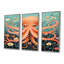 Manahan - ensemble de reproductions d'art mural pieuvre / calmar-108318845-108318846