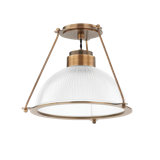 1 - Light Semi Flush Mount