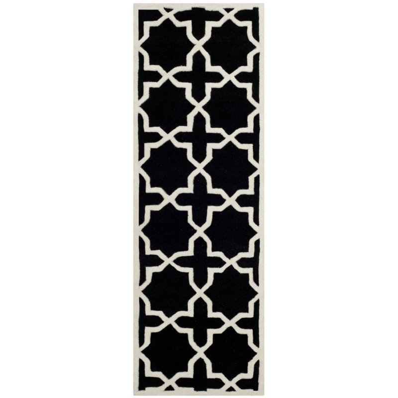 Chatham Hand Tufted Wool Geometric Rug, Rectangle 2'3" x 5'
