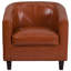 Chaise d'invité en cuir reconstitué-29293400