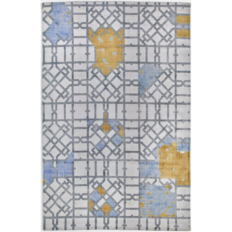 Mantador Abstract Flat Weave Area Rug, Rectangle 170 x 240 cm