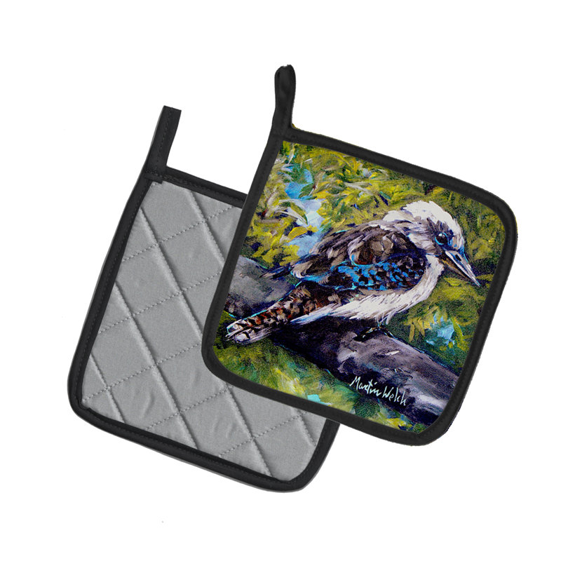 Caroline's Treasures Martin Welch New Artwork Polyester Potholder Set